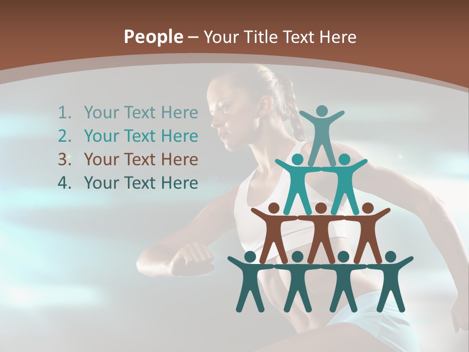 Athletic Workout Health PowerPoint Template