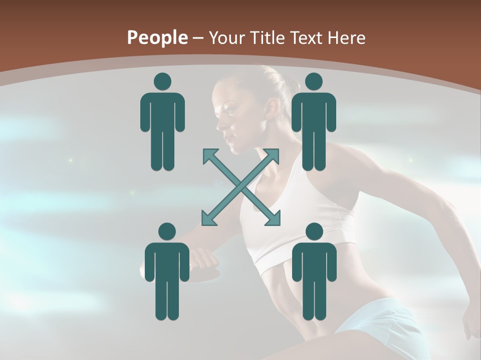 Athletic Workout Health PowerPoint Template