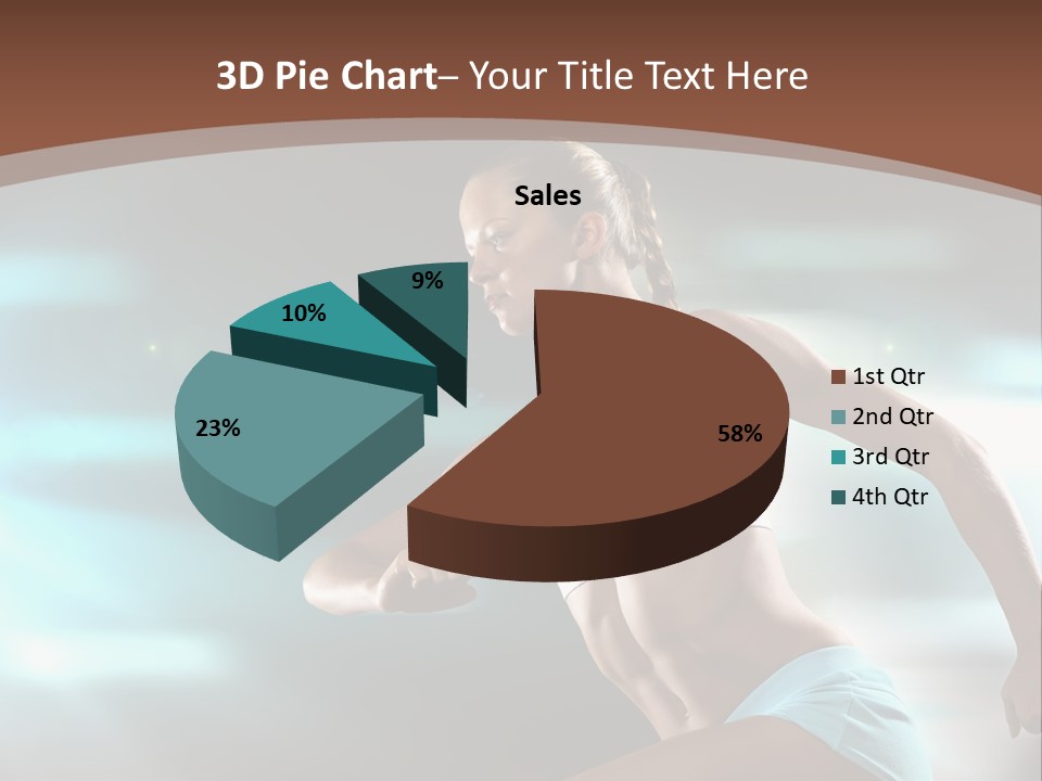 Athletic Workout Health PowerPoint Template
