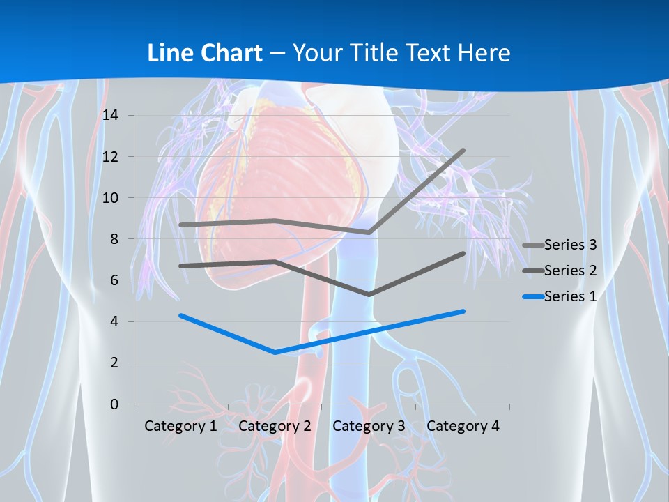 Cava Heart Vena PowerPoint Template
