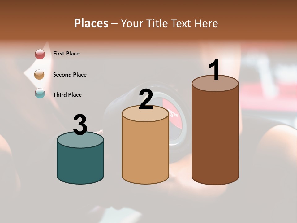 Strengthen Nude Muscle PowerPoint Template