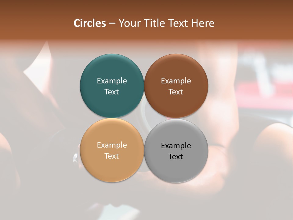 Strengthen Nude Muscle PowerPoint Template