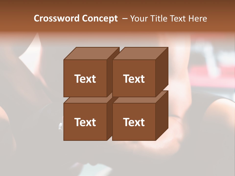Strengthen Nude Muscle PowerPoint Template