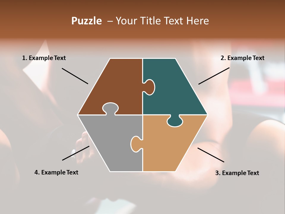 Strengthen Nude Muscle PowerPoint Template