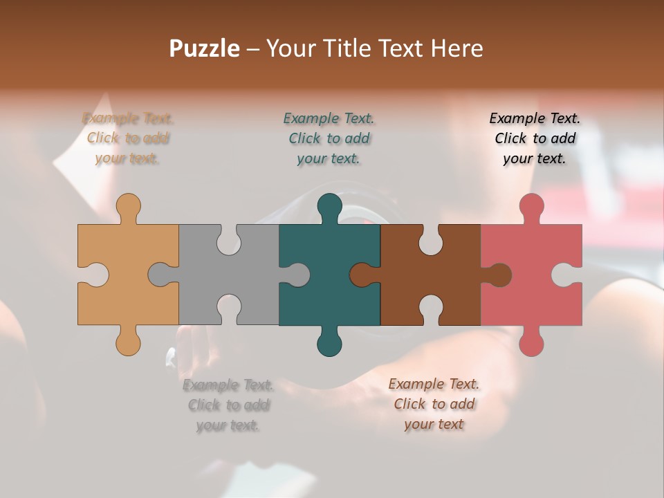 Strengthen Nude Muscle PowerPoint Template