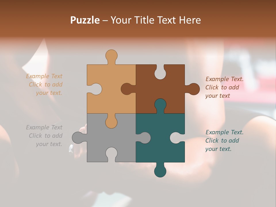 Strengthen Nude Muscle PowerPoint Template