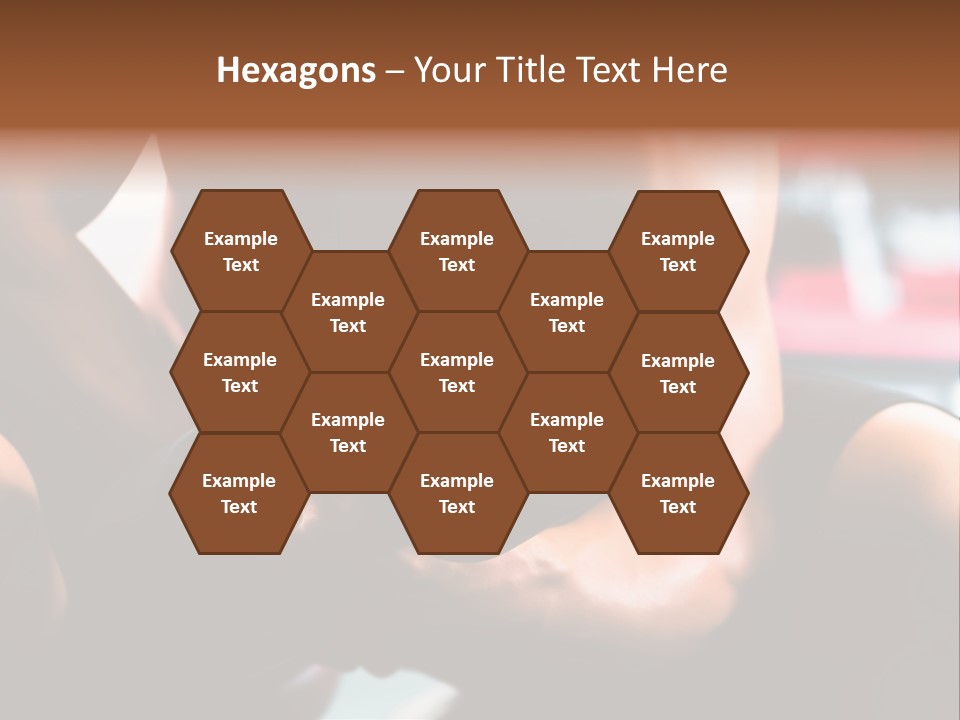 Strengthen Nude Muscle PowerPoint Template