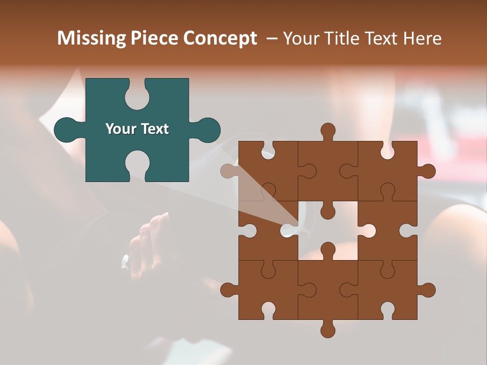 Strengthen Nude Muscle PowerPoint Template