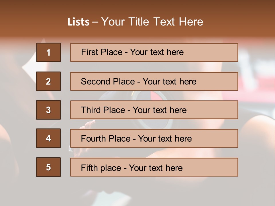 Strengthen Nude Muscle PowerPoint Template