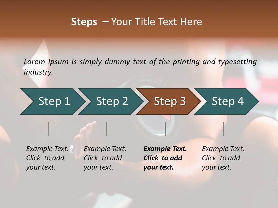 Strengthen Nude Muscle PowerPoint Template
