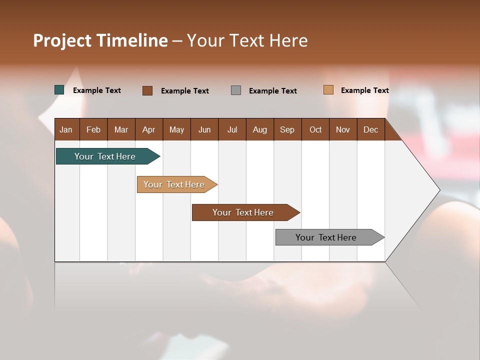 Strengthen Nude Muscle PowerPoint Template