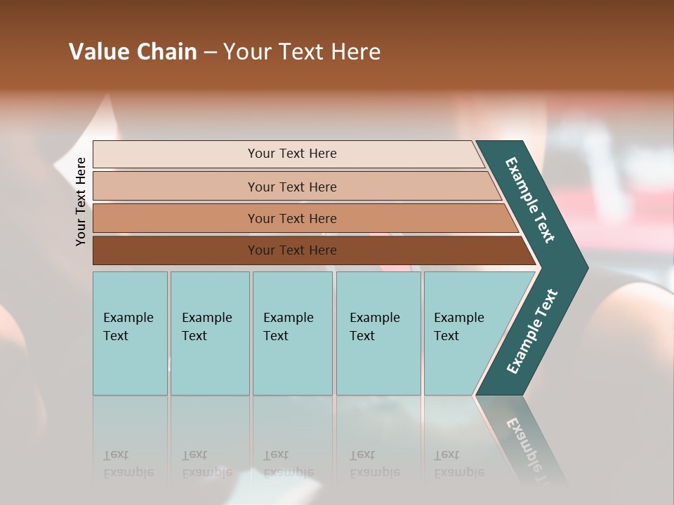 Strengthen Nude Muscle PowerPoint Template