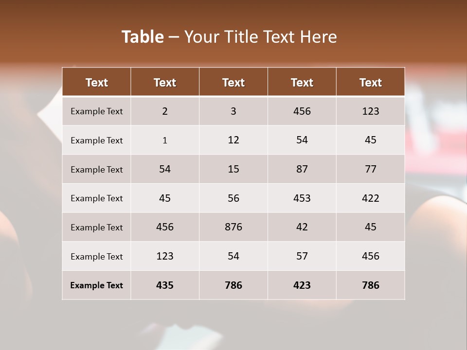 Strengthen Nude Muscle PowerPoint Template