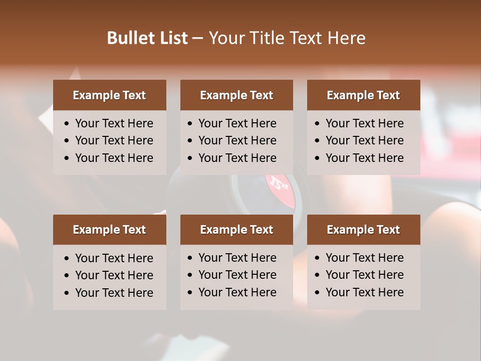 Strengthen Nude Muscle PowerPoint Template