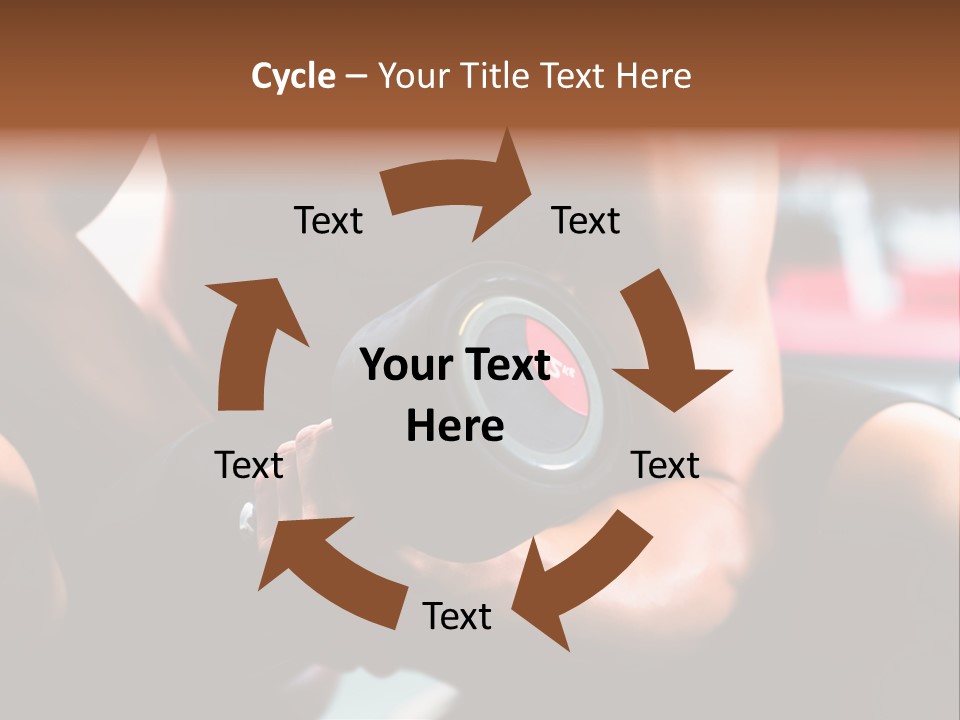 Strengthen Nude Muscle PowerPoint Template