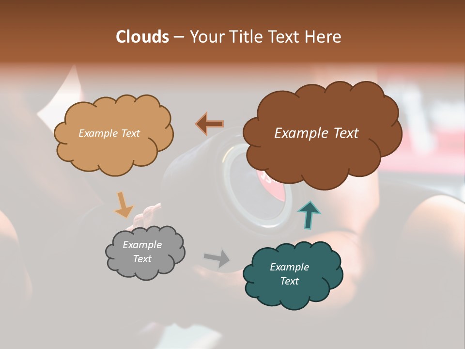 Strengthen Nude Muscle PowerPoint Template