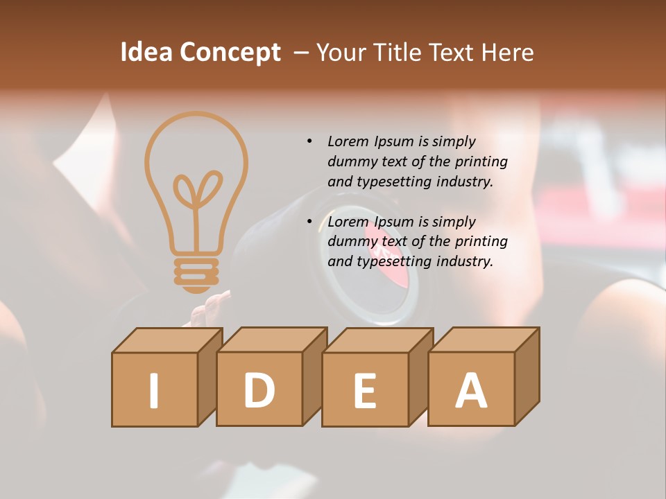 Strengthen Nude Muscle PowerPoint Template