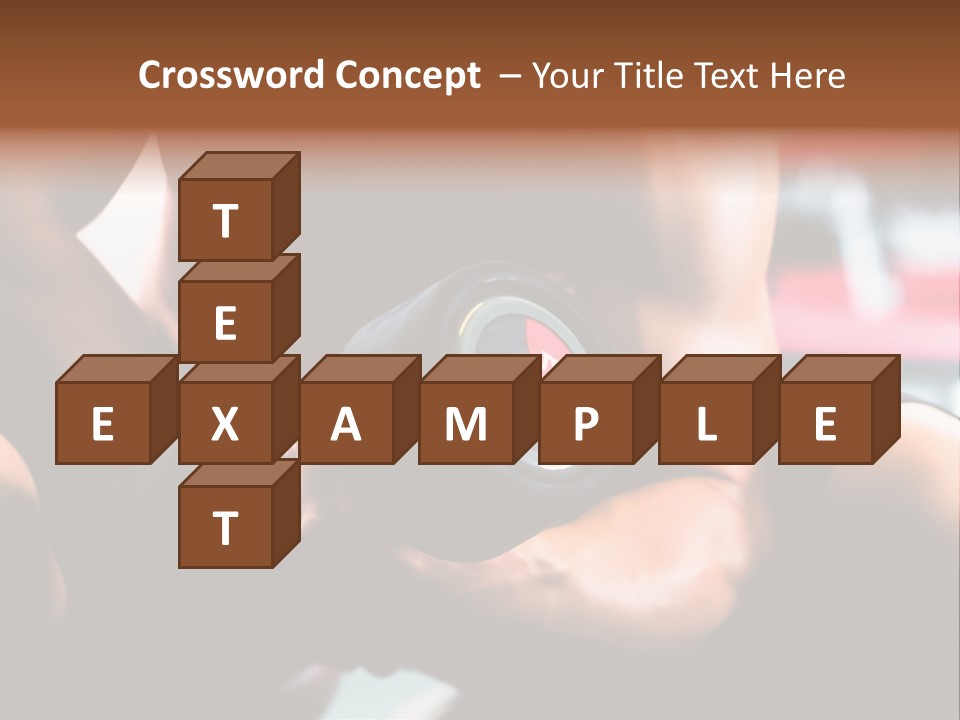 Strengthen Nude Muscle PowerPoint Template