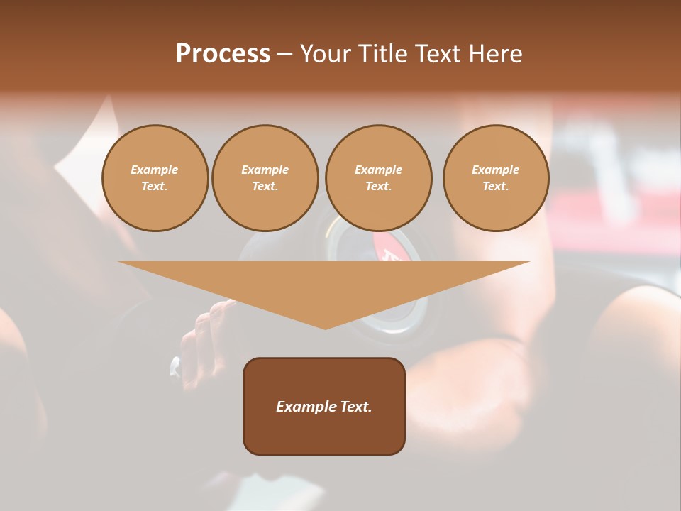 Strengthen Nude Muscle PowerPoint Template