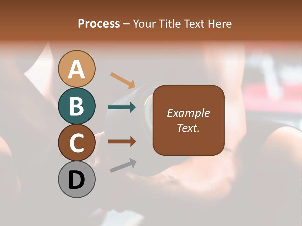 Strengthen Nude Muscle PowerPoint Template