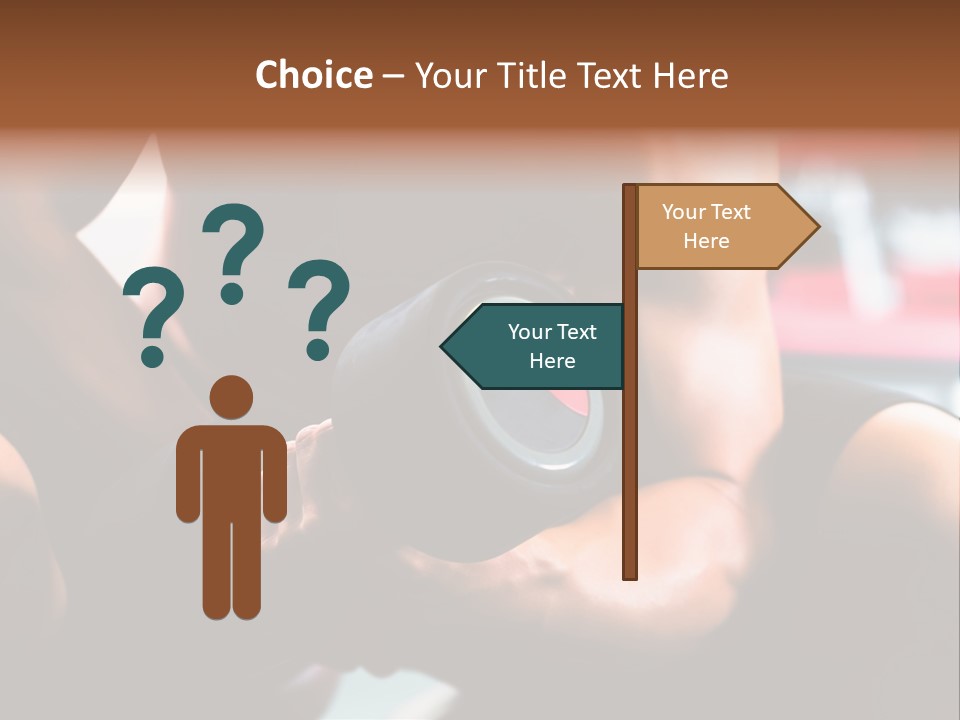 Strengthen Nude Muscle PowerPoint Template