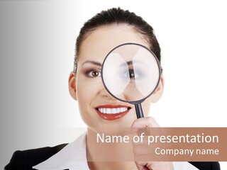 Detective Research Background PowerPoint Template