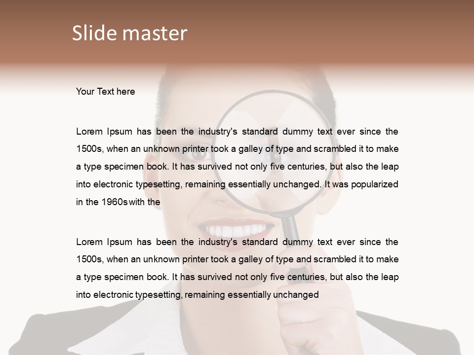 Detective Research Background PowerPoint Template
