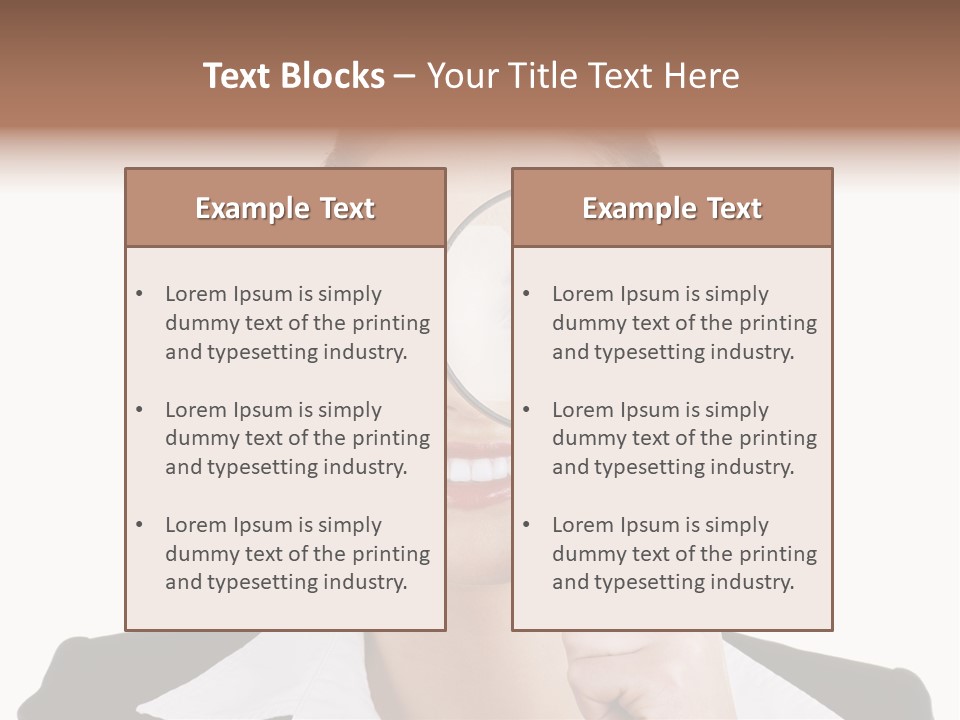 Detective Research Background PowerPoint Template