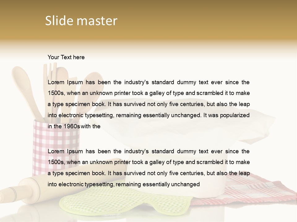 Restaurant Food Bakery PowerPoint Template