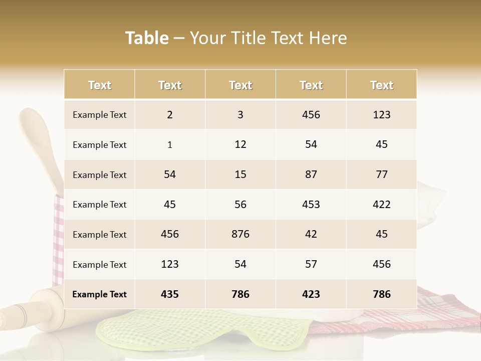 Restaurant Food Bakery PowerPoint Template