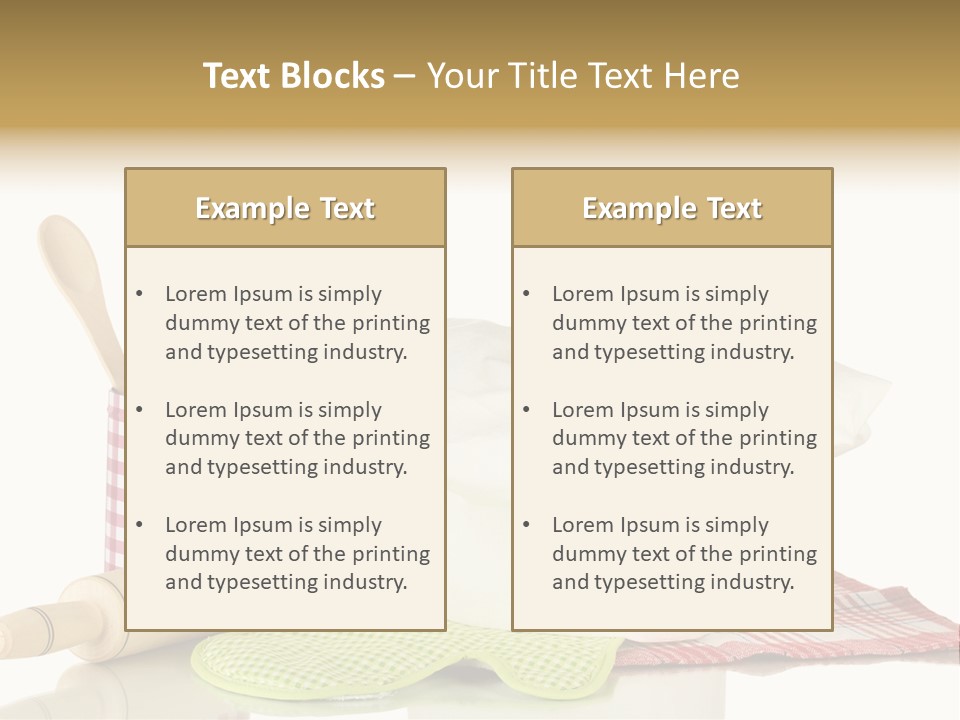 Restaurant Food Bakery PowerPoint Template