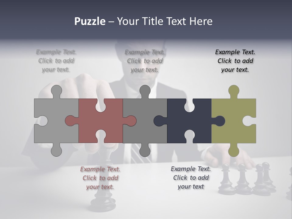 Intelligence Think Work PowerPoint Template