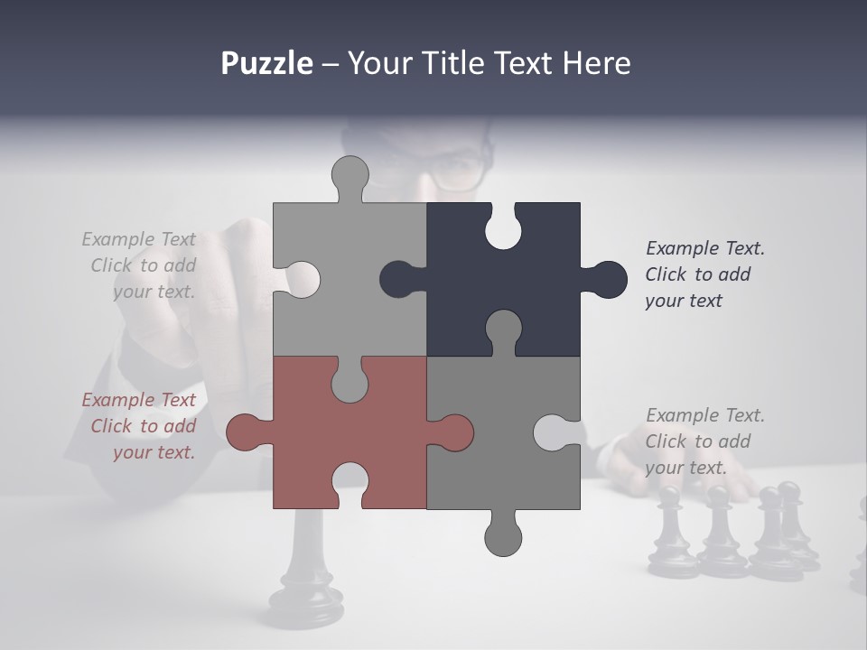 Intelligence Think Work PowerPoint Template