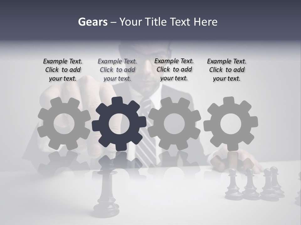 Intelligence Think Work PowerPoint Template