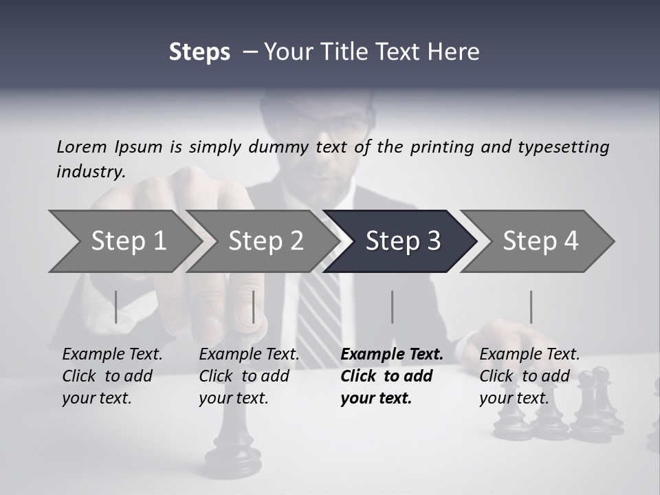 Intelligence Think Work PowerPoint Template