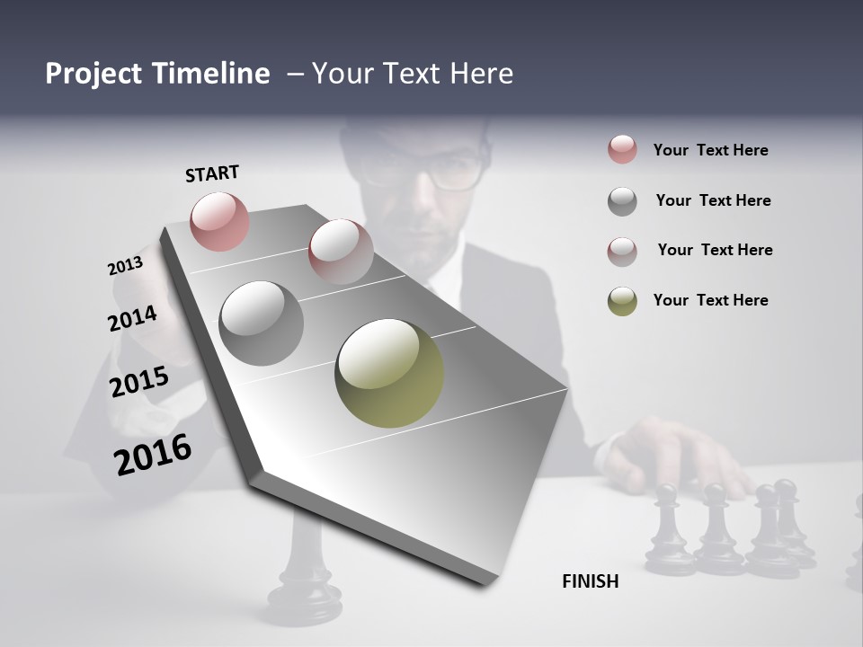 Intelligence Think Work PowerPoint Template