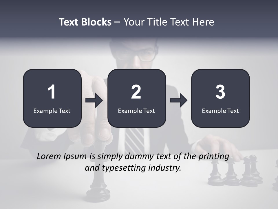 Intelligence Think Work PowerPoint Template