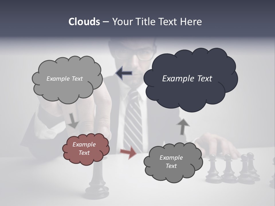 Intelligence Think Work PowerPoint Template