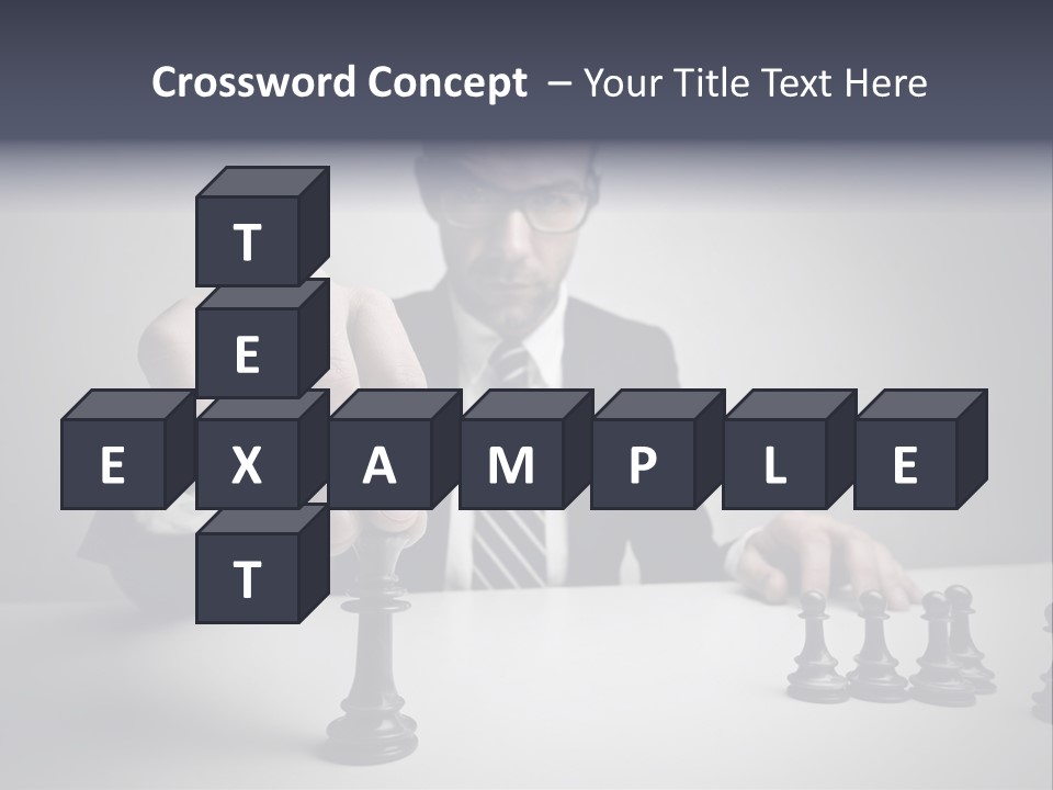 Intelligence Think Work PowerPoint Template