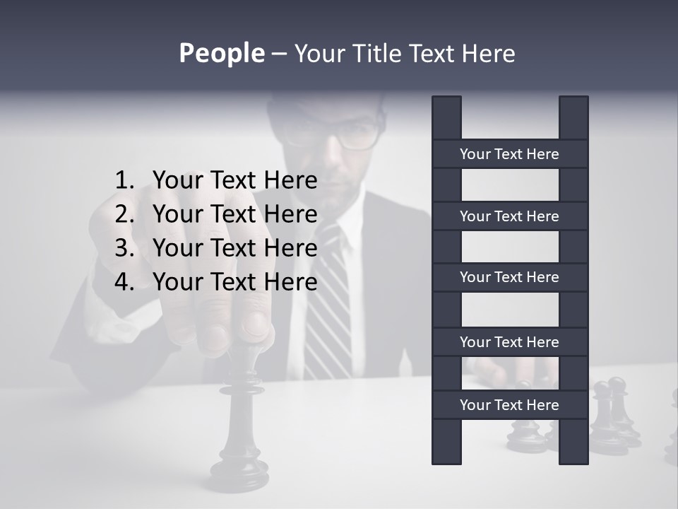 Intelligence Think Work PowerPoint Template