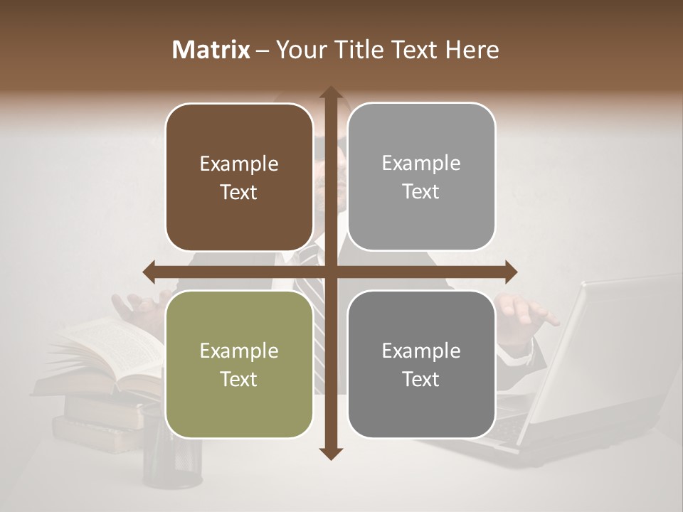 Sunglasses Laptop Touch PowerPoint Template