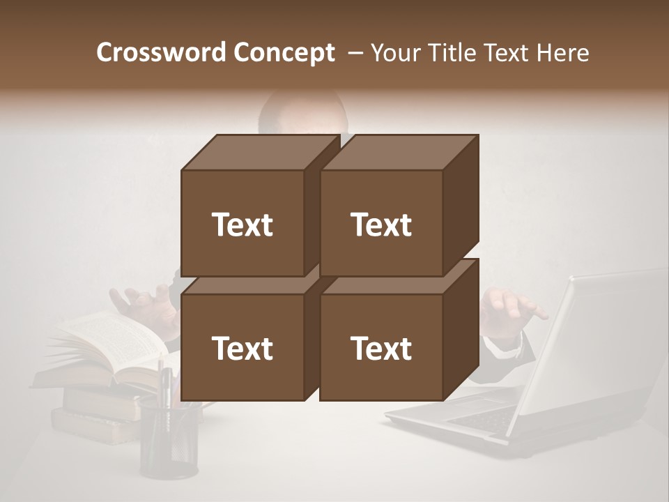 Sunglasses Laptop Touch PowerPoint Template