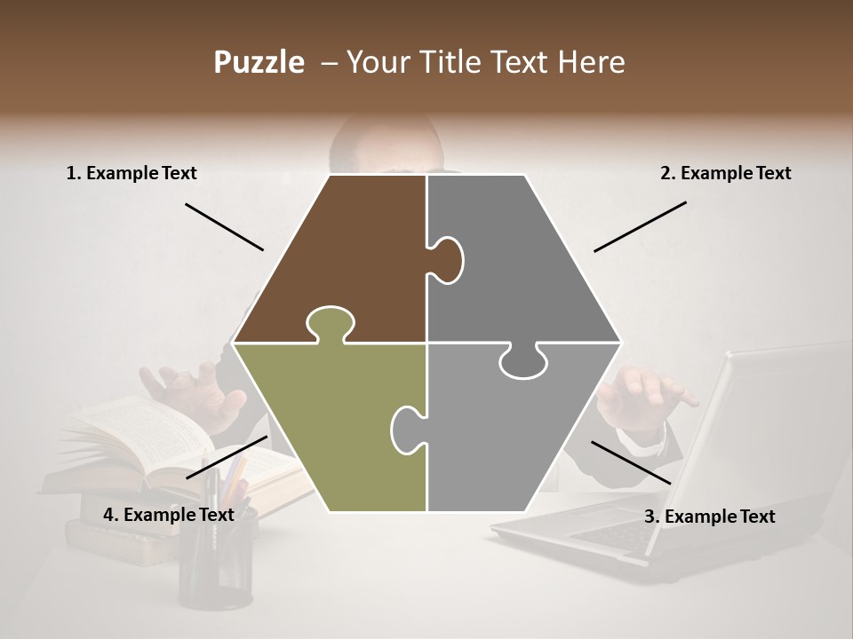 Sunglasses Laptop Touch PowerPoint Template