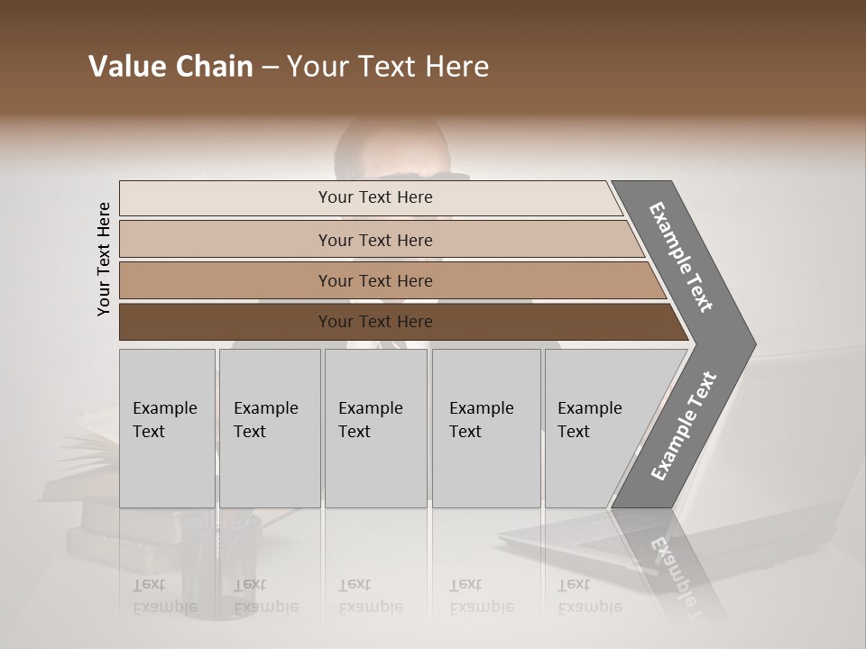 Sunglasses Laptop Touch PowerPoint Template