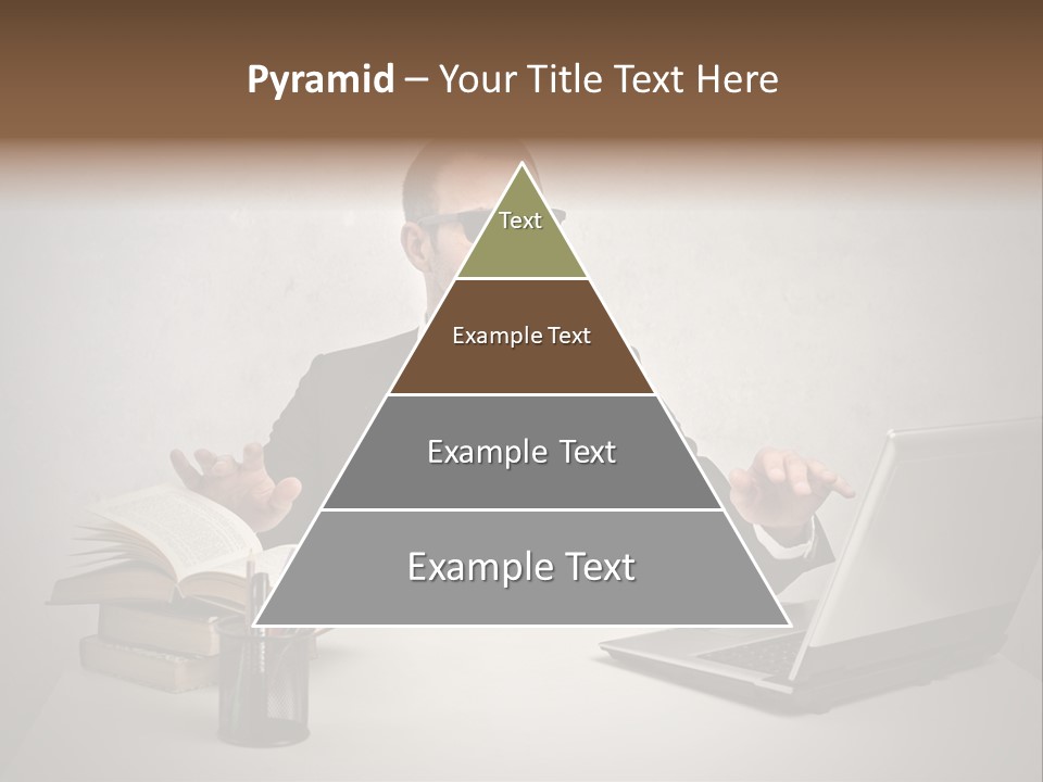 Sunglasses Laptop Touch PowerPoint Template