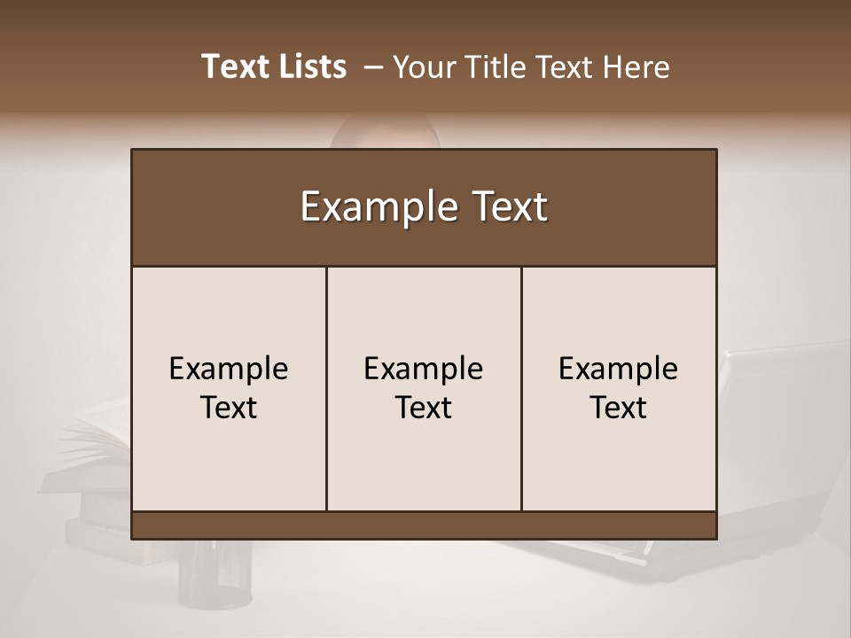 Sunglasses Laptop Touch PowerPoint Template
