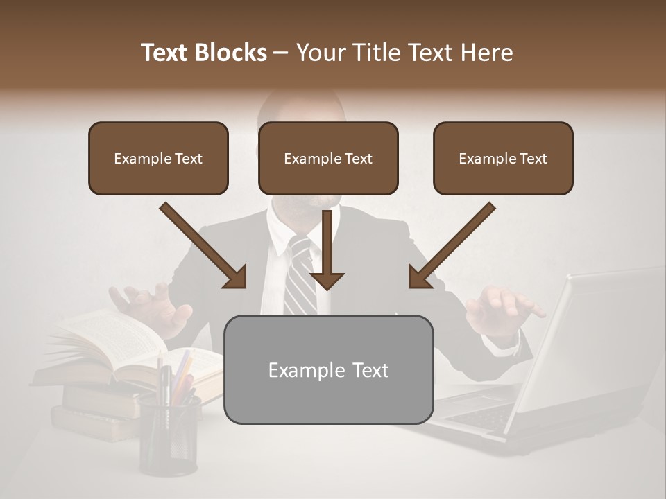 Sunglasses Laptop Touch PowerPoint Template