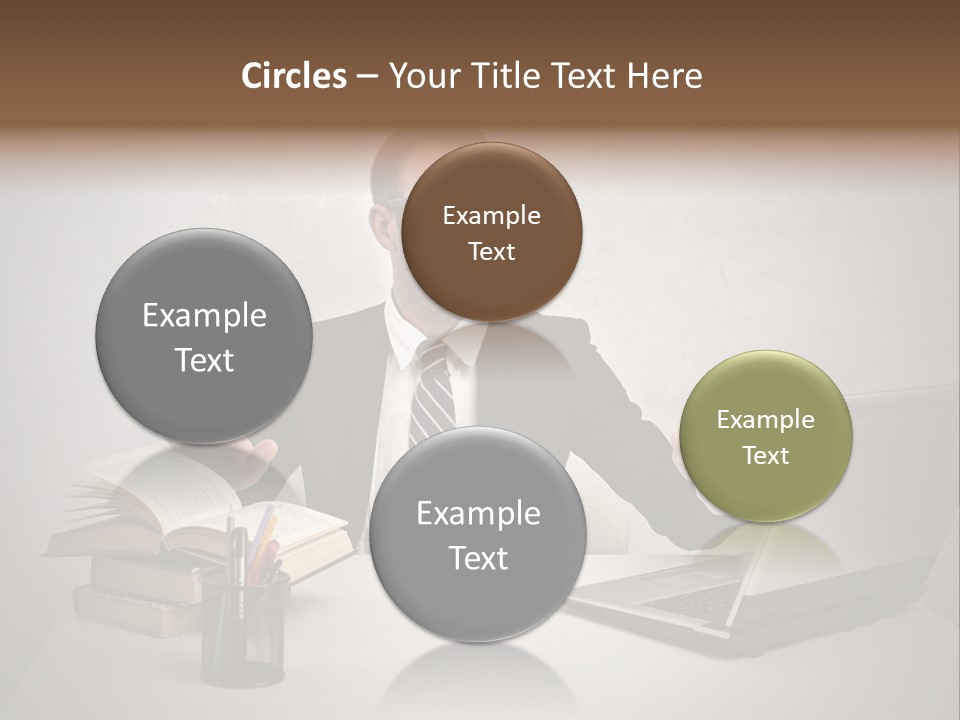 Sunglasses Laptop Touch PowerPoint Template