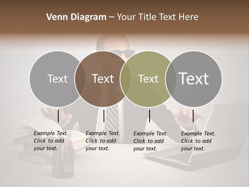 Sunglasses Laptop Touch PowerPoint Template