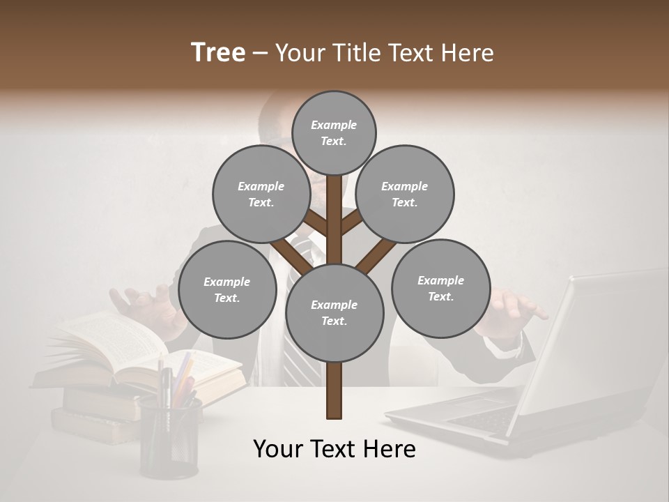 Sunglasses Laptop Touch PowerPoint Template